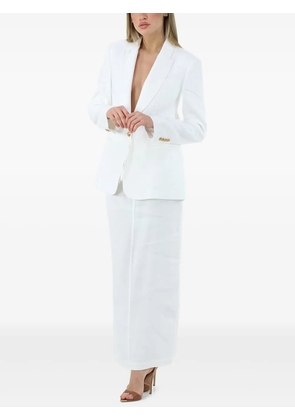 Elisabetta Franchi single-breasted blazer - White