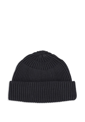 P.A.R.O.S.H. ribbed beanie hat - Black