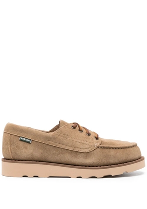 Sebago lace-up suede loafers - Brown