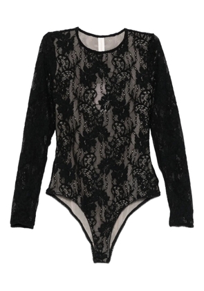 ZIMMERMANN floral-lace bodysuit - Black