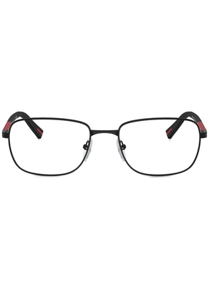 Prada Linea Rossa rectangle-frame glasses - Black