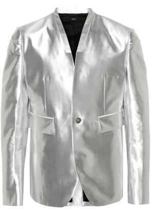 SAPIO Tela single-breasted blazer - Silver