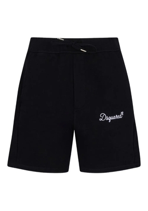 DSQUARED2 logo drawstring shorts - Black