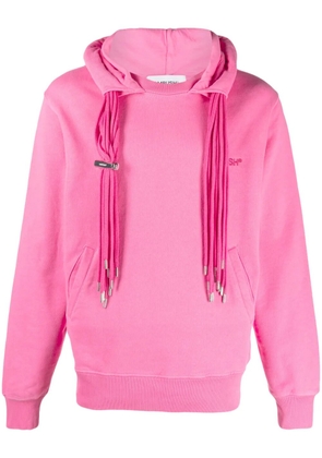 AMBUSH multi-cord drawstring hoodie - Pink