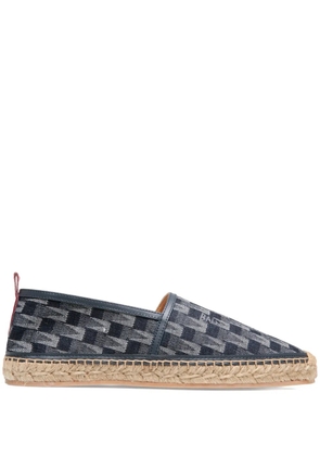 Bally geometric-pattern espadrilles - Black