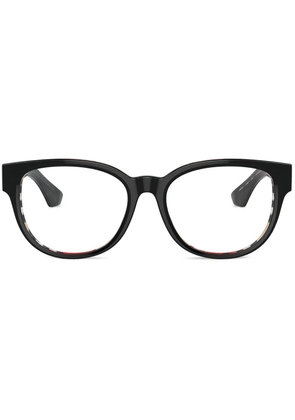 Burberry Eyewear round-frame glasses - Black