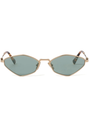 Miu Miu Eyewear Regard sunglasses - Gold