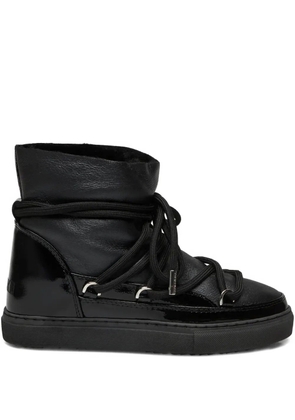 Inuikii Classic patent leather lace-up sneakers - Black