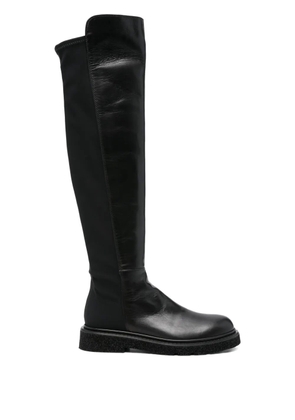 GUGLIELMO ROTTA leather knee-high boots - Black
