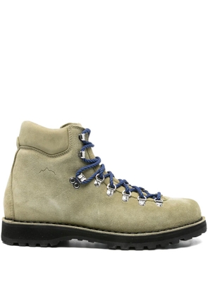 Diemme lace-up suede boots - Green