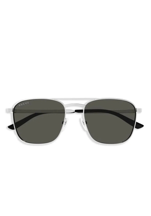 Gucci Eyewear pilot-frame sunglasses - Silver