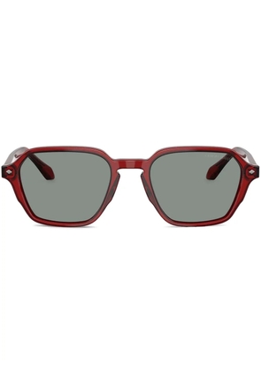 Giorgio Armani transparent sunglasses - Red