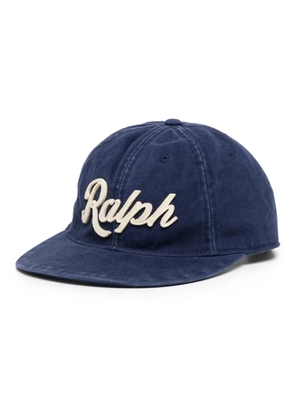 Polo Ralph Lauren logo baseball cap - Blue