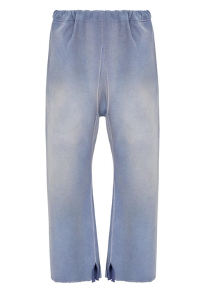Maison Margiela cotton track pants - Blue