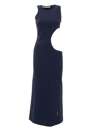 Off-White cut-out maxi dress - Blue