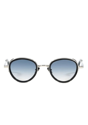 John Dalia Christian round-frame sunglasses - Black