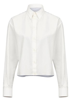MM6 Maison Margiela cropped shirt - White