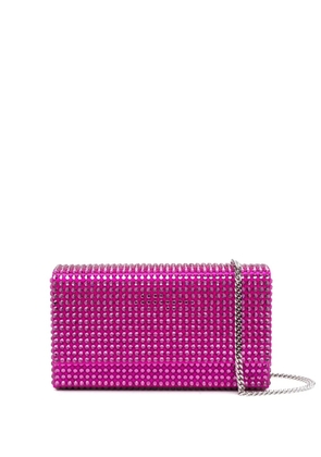 Amina Muaddi mini Paloma clutch bag - Pink