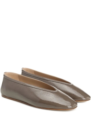 Le Monde Beryl leather ballet flats - Neutrals