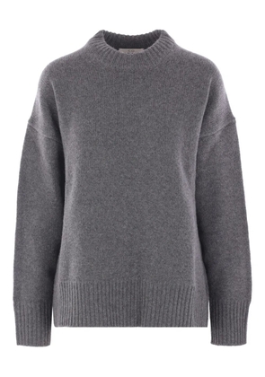 Co round-neck wool cashmere sweater - Grey