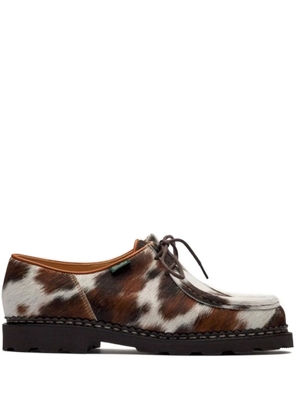 Paraboot animal-print sneakers - Brown