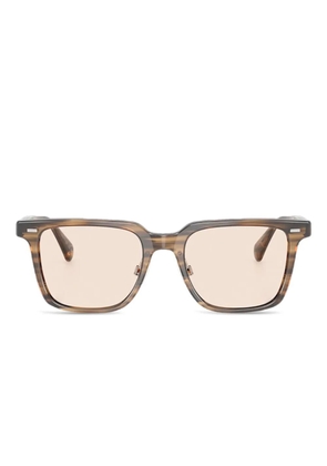 Oliver Peoples square-frame sunglasses - Green