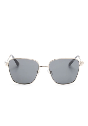 Jimmy Choo Eyewear JC4005HB square-frame sunglasses - Gold