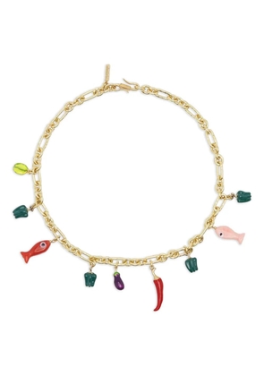 ALEMAIS charm chain necklace - Gold