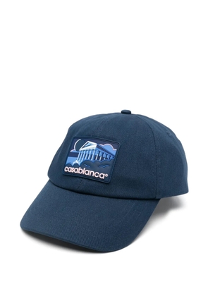 Casablanca Greek Temple baseball cap - Blue