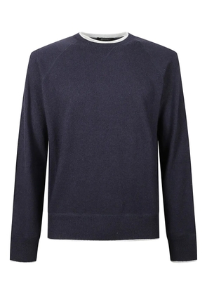Aragona raglan-sleeve cashmere sweater - Blue