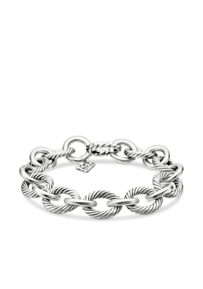 David Yurman sterling silver Oval Link chain bracelet (12mm)