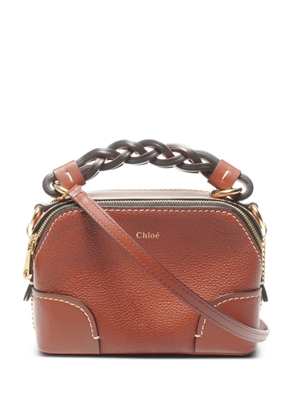 Chloé Pre-Owned 2020-2025 braided-handle cross body bag - Brown