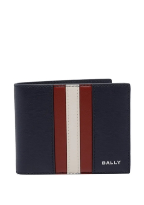 Bally bifold logo wallet - Blue