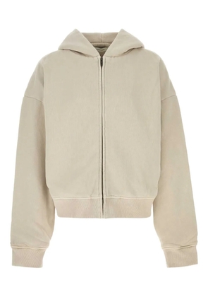ENTIRE STUDIOS Thermal cotton hoodie - Neutrals