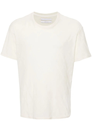 RANRA Starri cotton T-shirt - Neutrals