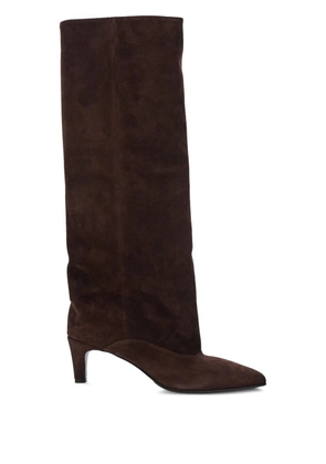 strategia shoes pointed joelle boots - Brown
