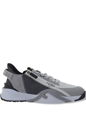 FENDI leather sneakers - Grey
