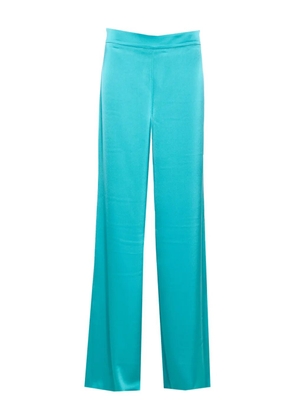 Fely Campo satin trousers - Blue