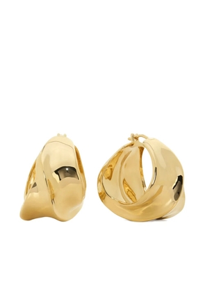 Monica Vinader Nomade Bold Medium hoops - Gold