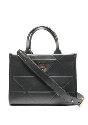 Prada Pre-Owned 2015-2025 top stitch tote bag - Black