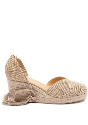 Castañer 70mm Cora espadrilles - Brown