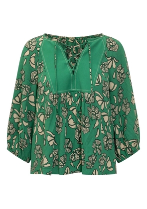 Ba&Sh Aura blouse - Green