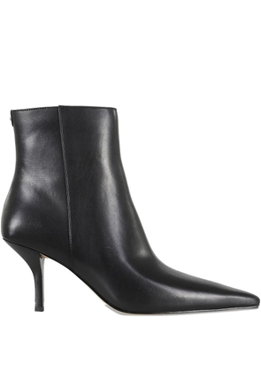 Michael Michael Kors pointed-toe leather boots - Black