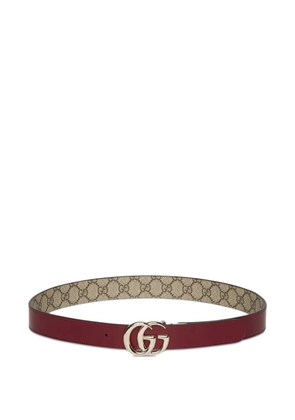 Gucci GG Supreme reversible belt - Neutrals