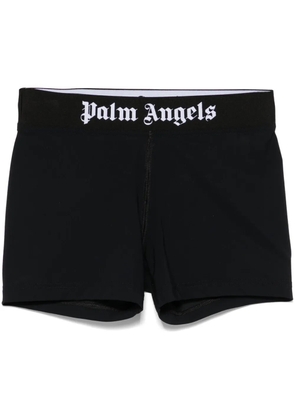 Palm Angels logo performance shorts - Black