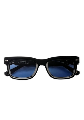 KYme Jedi rectangle-frame sunglasses - Black