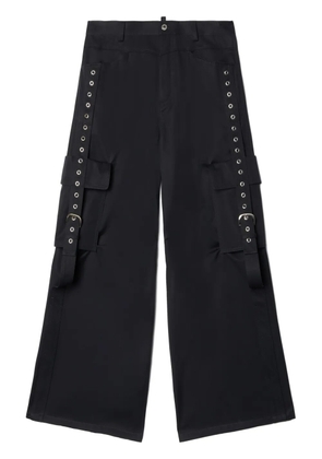 Off-White buckled cargo trousers - Black