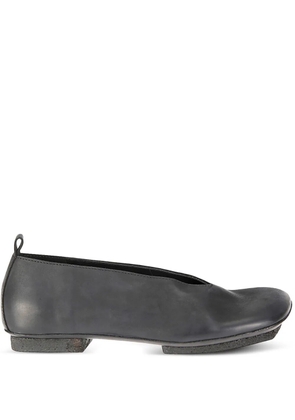 Uma Wang leather flat pumps - Black