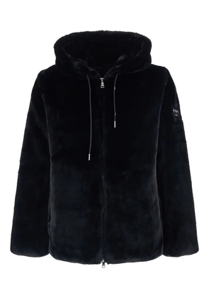 Tatras faux-fur single-breasted jacket - Black