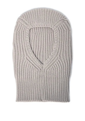 Rick Owens wool balaclava - Neutrals